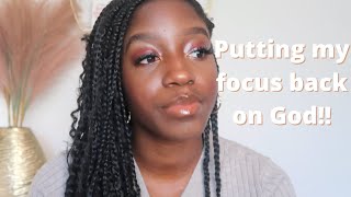 WHY I&#39;VE BEEN GONE, BEING A CHRISTIAN YOUTUBER + PUTTING MY FOCUS BACK ON GOD!!