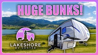 HUGE Bunks in a 5th Wheel! by Lakeshore RV Center 44 views 1 month ago 2 minutes, 51 seconds