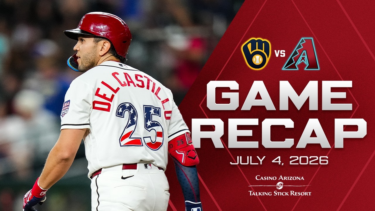 Brewers vs. D-backs Game Highlights (7/4/26) | MLB Highlights | Arizona Diamondbacks