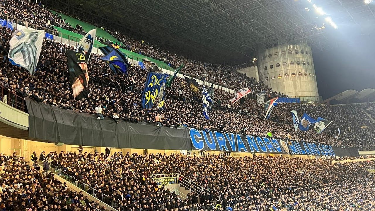Inter Curva Nord Milano ⚫️🔵 Inter Juventus (full version) 04/02/2024