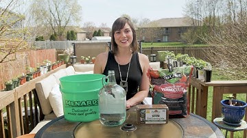 Making Your Own Seed Starting Mix