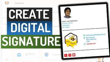 Create a Professional Digital Signature for E-mail for Freee | How to use Signature Hound