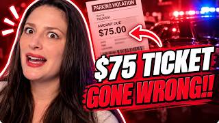 $75 TICKET turns into FELONY charges! 🚔 #reactionvideo