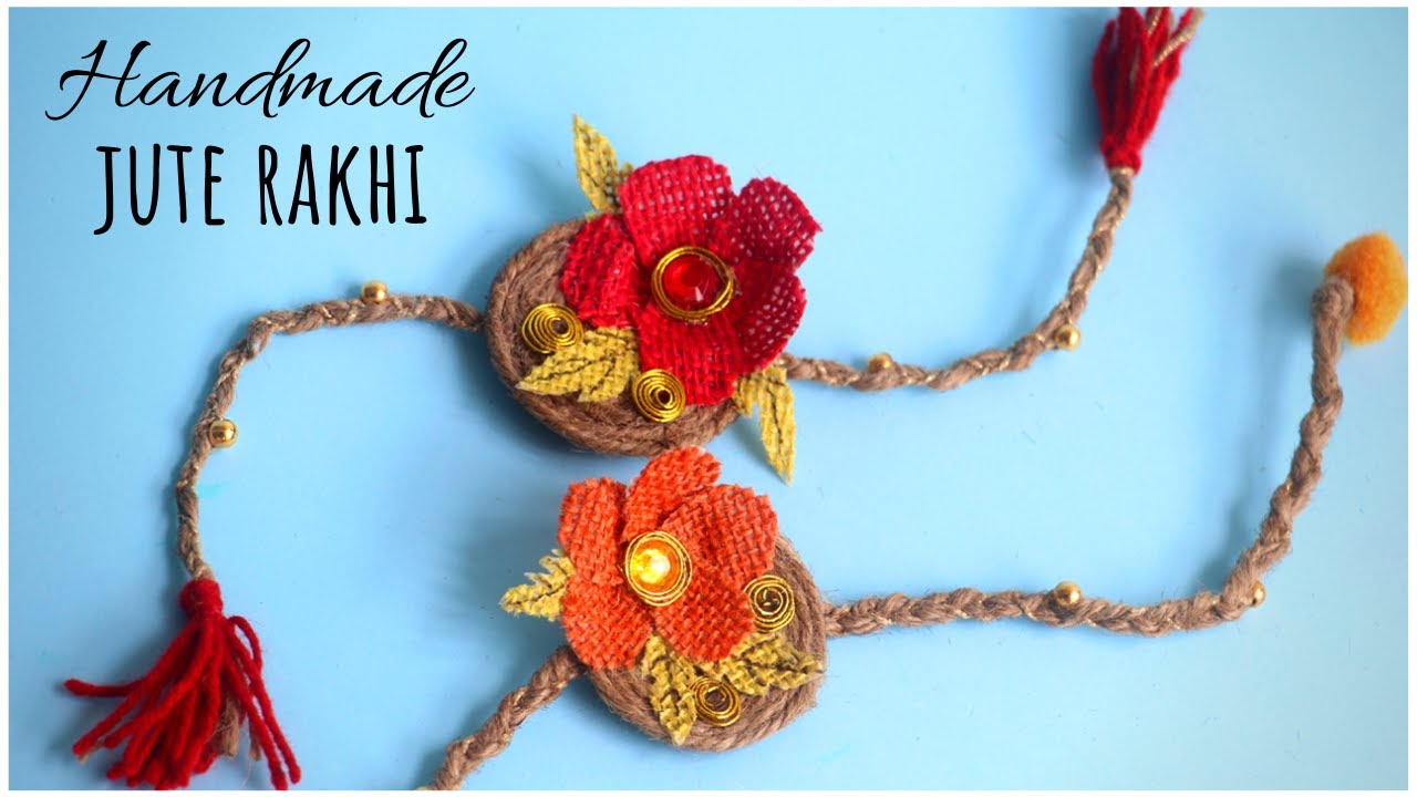 Handmade Rakhi Design | DIY Rakhi | Raksha Bandhan | Rakhi Making ...