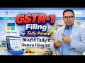 GSTR-1 Filing By Tally Prime | मिनटों में Tally से Return Filing करो