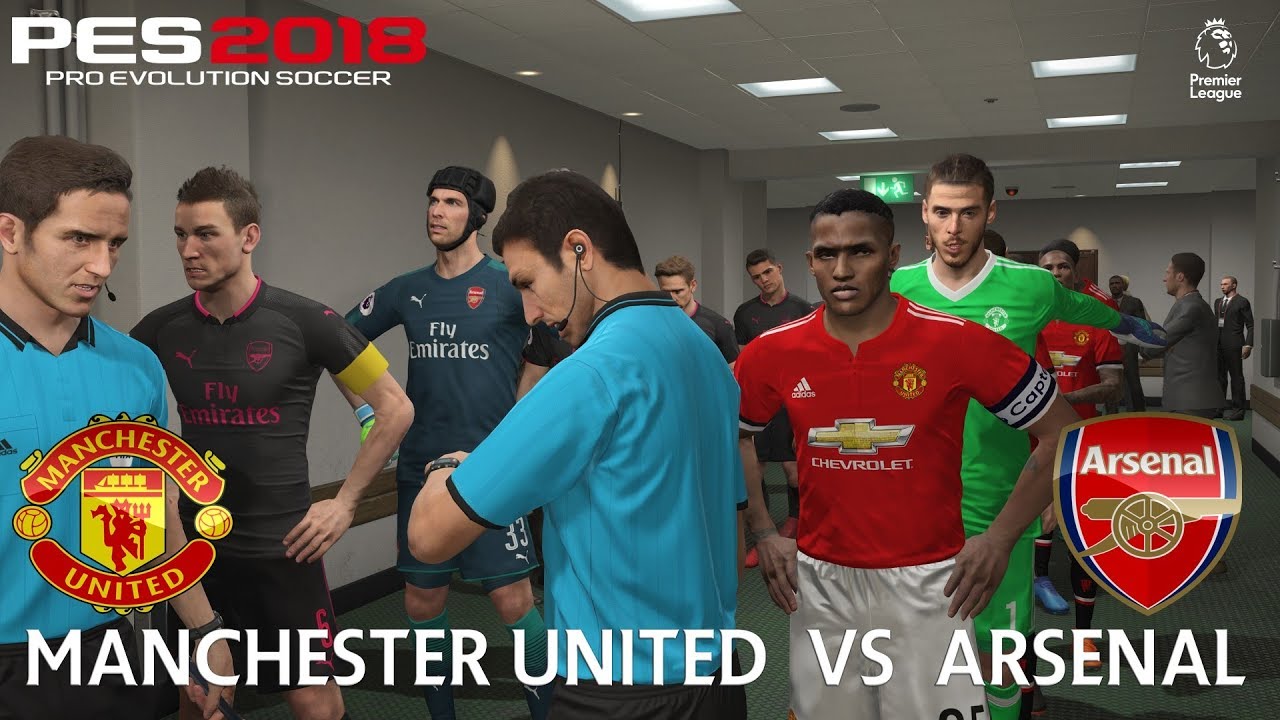 PES 2018 (PC) Manchester United v Arsenal | REALISTIC PREMIER LEAGUE PREDICTION | 29/4/2018