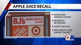 More apple juice products across the country being recalled