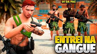 ENTREI NA GANGUE MAIS PERIGOSA do GTA RP!