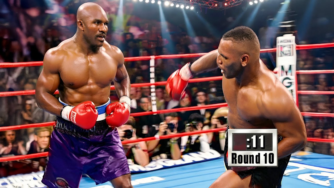 Mike Tyson (USA) vs Evander Holyfield (USA) 🥊 KNOCKOUT, Boxing Highlights, HD