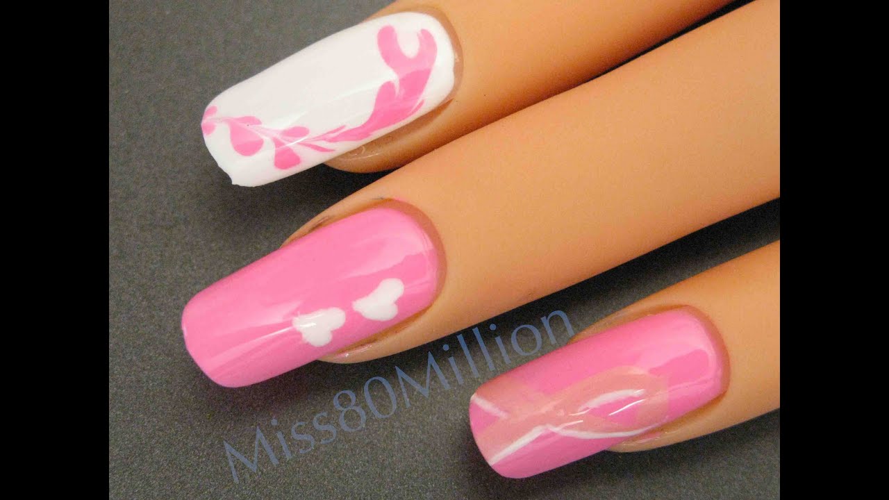 7. Prostate Cancer Ribbon Nail Art - wide 11