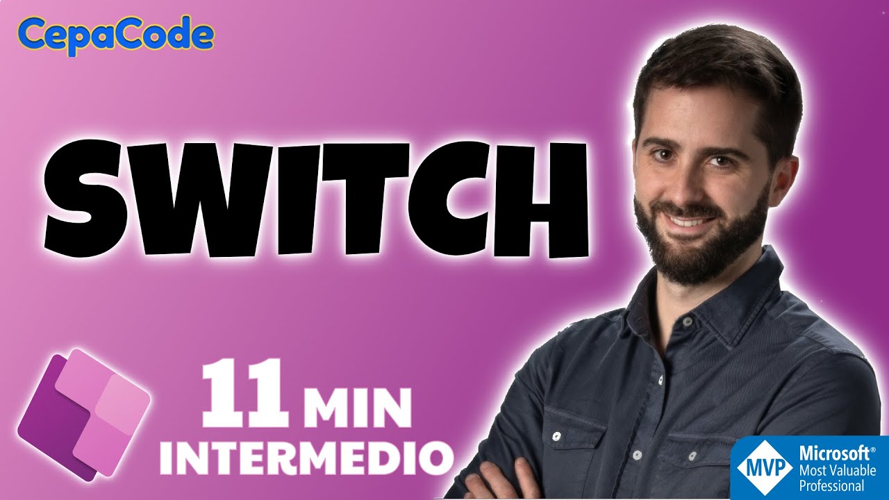 how to use switch function in powerapps? | power apps... Power Apps - Función Switch - YouTube
