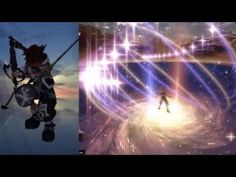 Kingdom Hearts 3 Oathkeeper Oblivion Light Dark Double Form New Abilities Remind Update Youtube