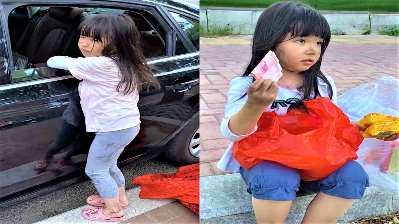 Good people, good deeds – Beautiful girl with acts of kindness.#1