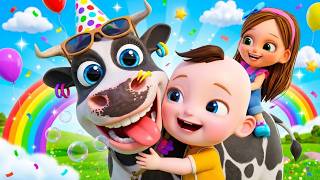 la vaca lola lola cow song farm animal sounds kids songs