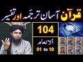 104quran class  surat alanam ayat no 01 to 10 ki tafseer by engineer muhammad ali mirza