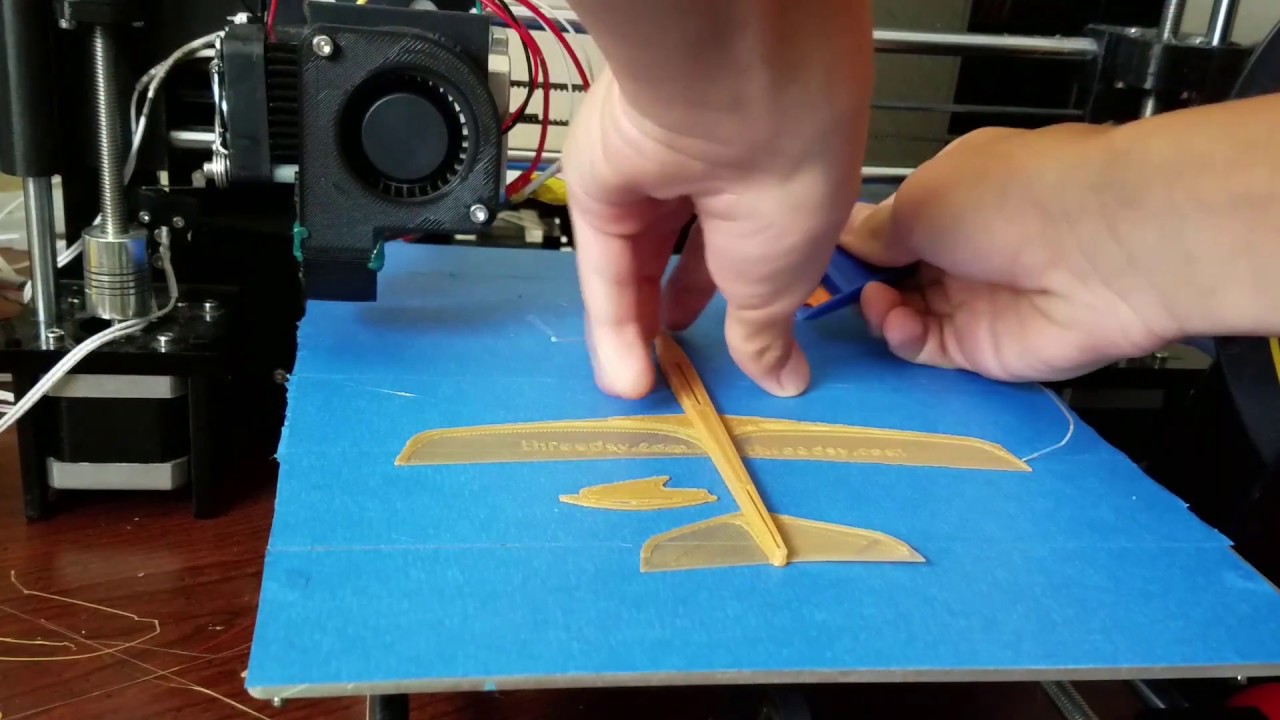 3D printed flying airplane YouTube