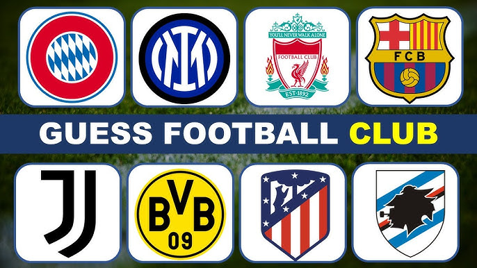 Guess 100 Football Club Logos in 10 Minutes (Football Quiz) 