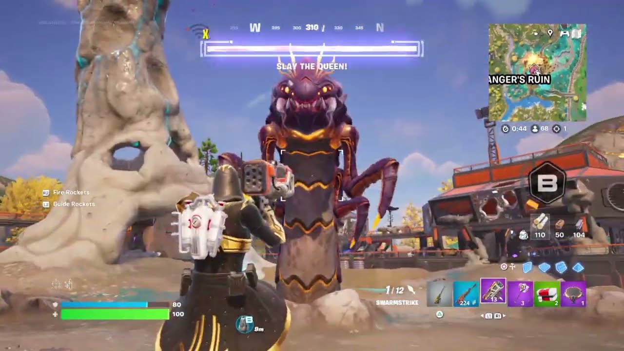 How to Quickly Eliminate a BUG QUEEN in Fortnite