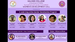 Day5: Gender Sensitisation Program