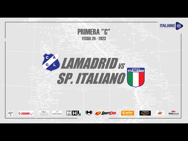 ◉ Sp. Italiano vs. Gral. Lamadrid en vivo: seguí el partido minuto a minuto  - TyC Sports