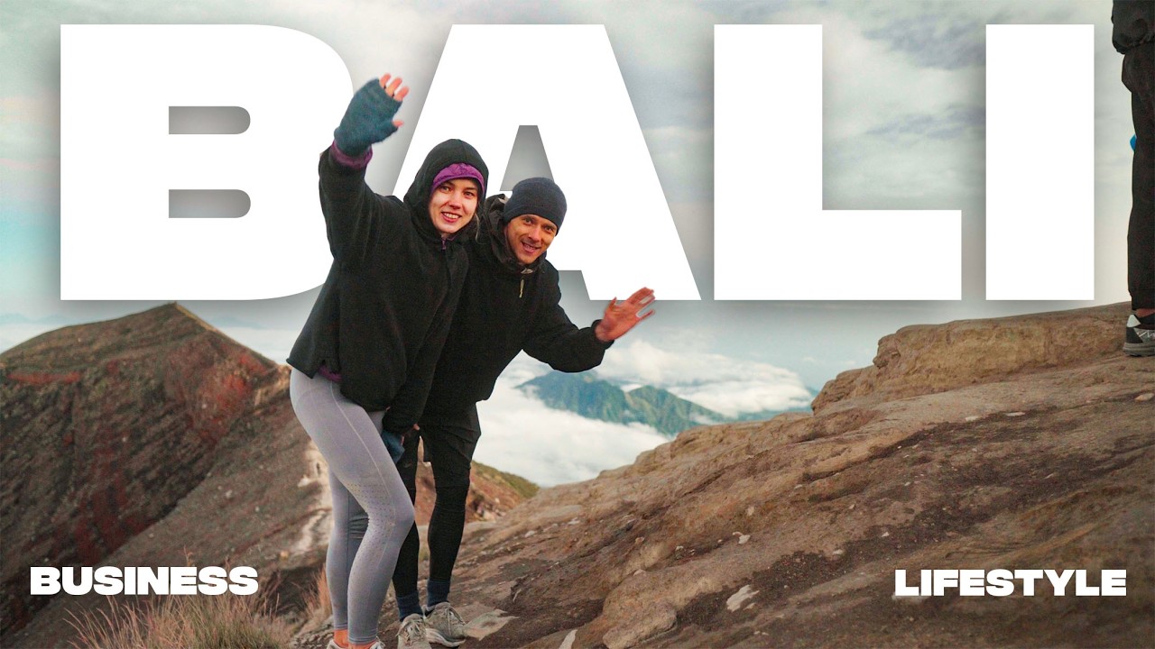 EPIC day in Bali: surfing & hiking the highest mountain Agung