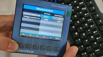 Cách cài đặt tỉ số CT (TI) và cài đặt khi lắp Janitza UMG 96 PQ-L vào hệ thống 3P3W (không N)