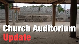 Building In Ghana 🇬🇭: Church Auditorium Construction Progress | Steel works Iron Rods installation 