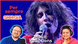 Giorgia per seipre (Live Performance ) Couples Reaction!! @PsiBellaMusic