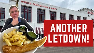 The WORLD'S BIGGEST FISH and CHIP RESTAURANT REVIEW! DISAPPOINTMENT!