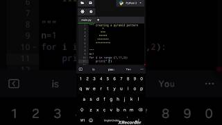 Information simple code for pyramid pattern in python.Python Logic: Mastering the Star Pyramid in Seconds🐍✨day 1 Update
