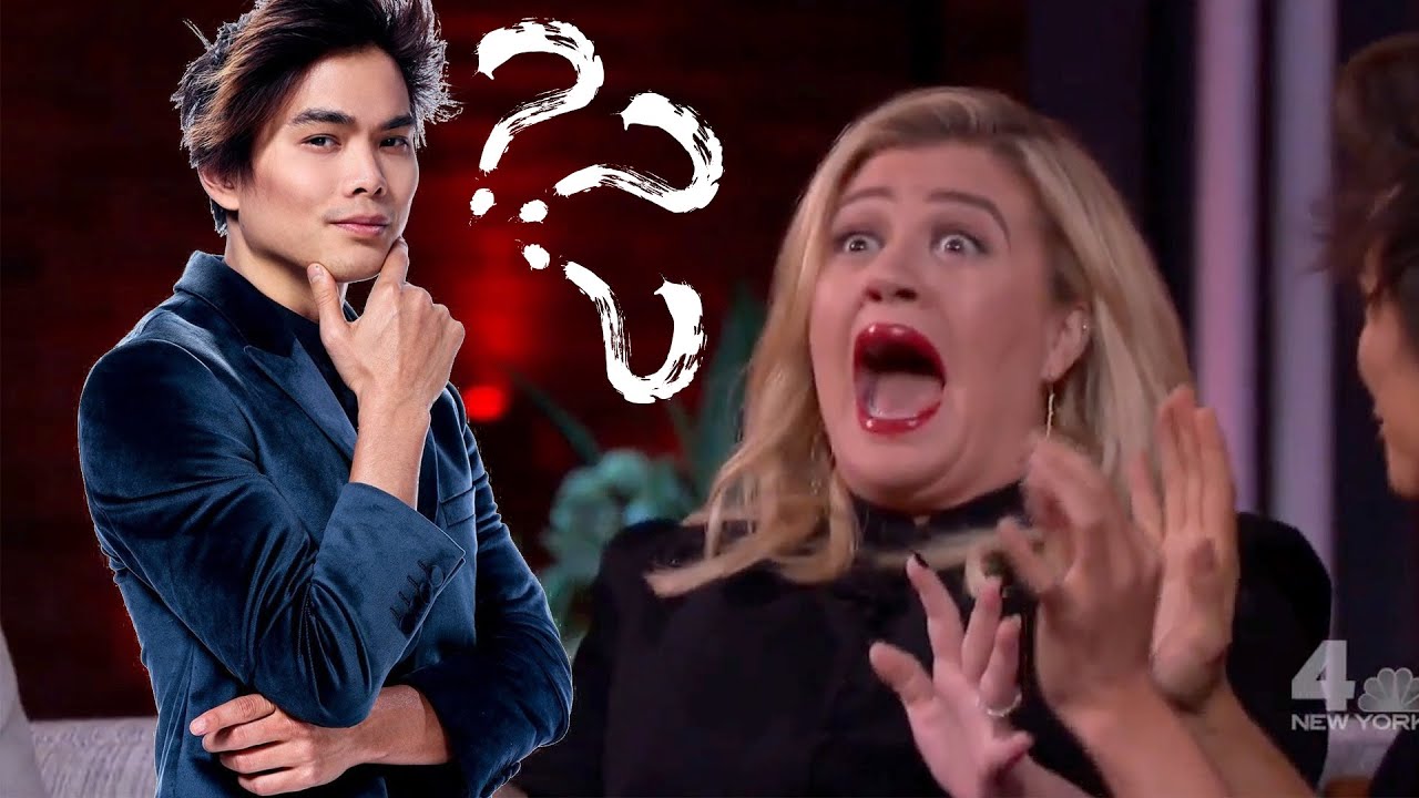Magician Reveals Reacts To Shin Lim Kelly Clarkson Full Show Youtube