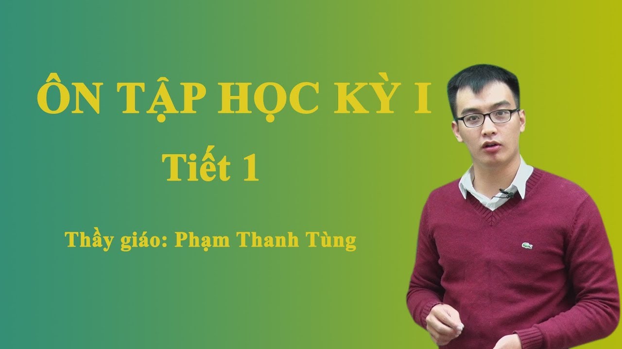 Ôn tập học kì 1 hóa 11 | Ôn tập học kì I – Môn hóa lớp 11 – Phần I – Thầy Phạm Thanh Tùng