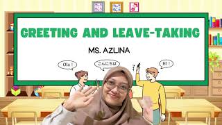 Video Pembelajaran Bahasa Inggris Materi Greeting \& Leave taking [Kelas 7]