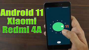 Install Android 11 on Xiaomi Redmi 4A (AOSP Rom) - How to Guide!