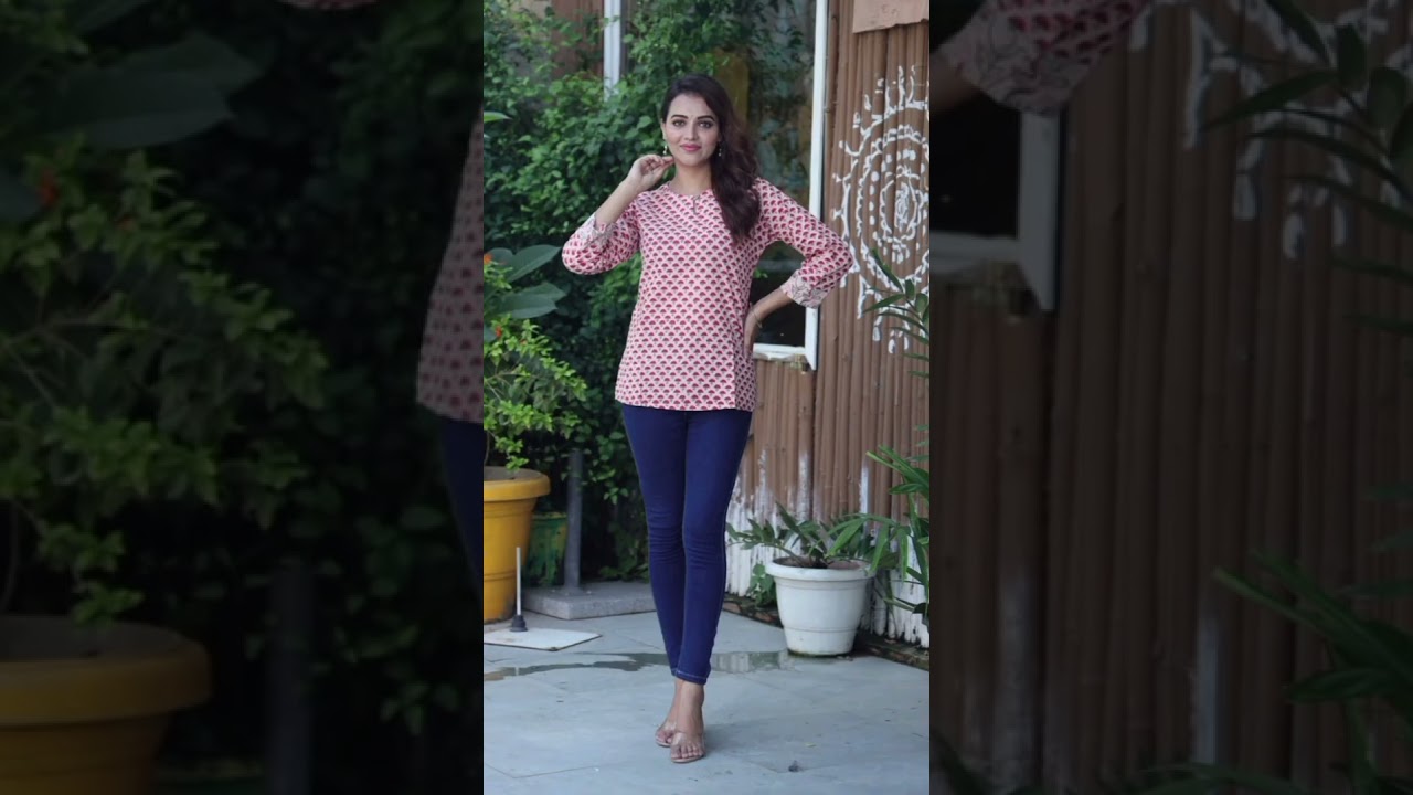 Top and latest tunic top designers for beautiful ladies 2024 daily-go outfit 