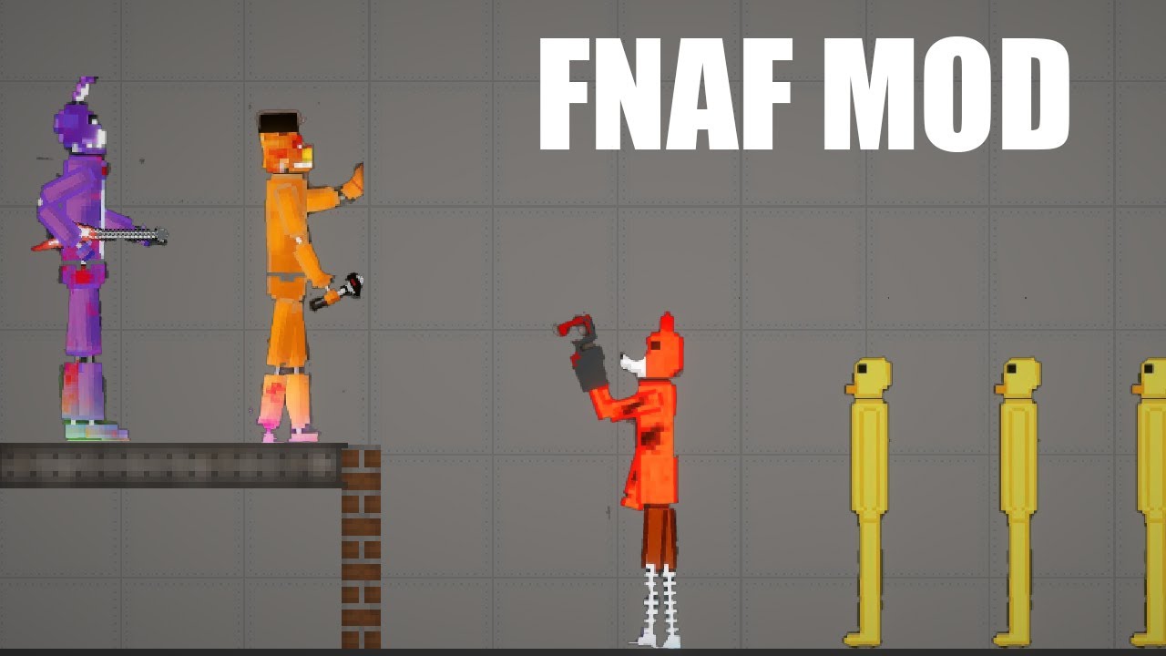 👍Big mod pack game «FNAF 2» mod Melon Playground 