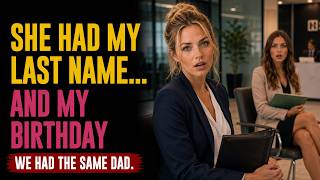 Same Birthday, Same Last Name, Same Father: The Job Interview That Ruined His Secret