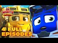 4 FULL EPISODES! 🚂  Mighty Express Season 2 🚂 - Mighty Express Official