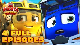 4 FULL EPISODES!   Mighty Express Season 2   Mighty Express Official