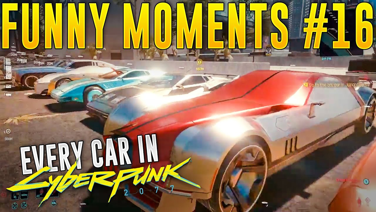 Cyberpunk 2077 WTF Fails, Glitches & Funny Moments #16