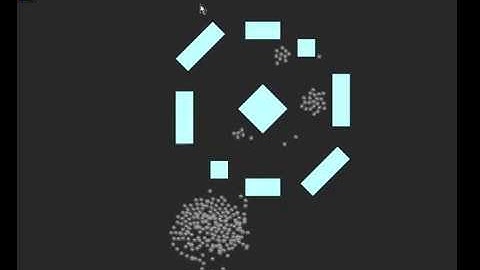 Algodoo Starcraft - selection, control and pathfinding