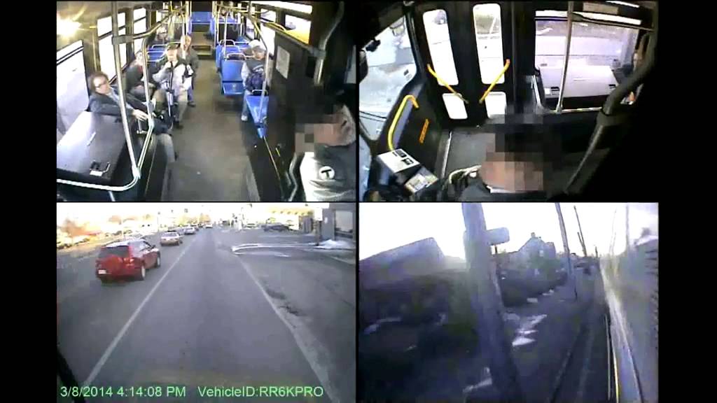 Passengers stop MBTA bus after driver suffers seizure - YouTube