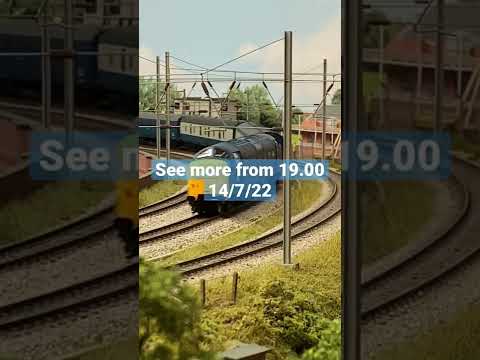 Rail tour at Dean Park. See full video from 19:00, 14th July.