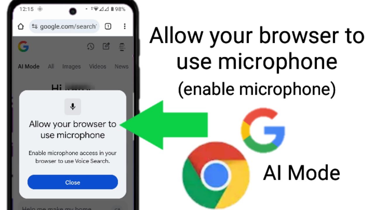 Allow your browser to use microphone | How to enable mic to use