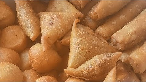 HOW TO MAKE SAMOSA AND SPRING ROLLS LIKE A PRO(detailed step by step video)