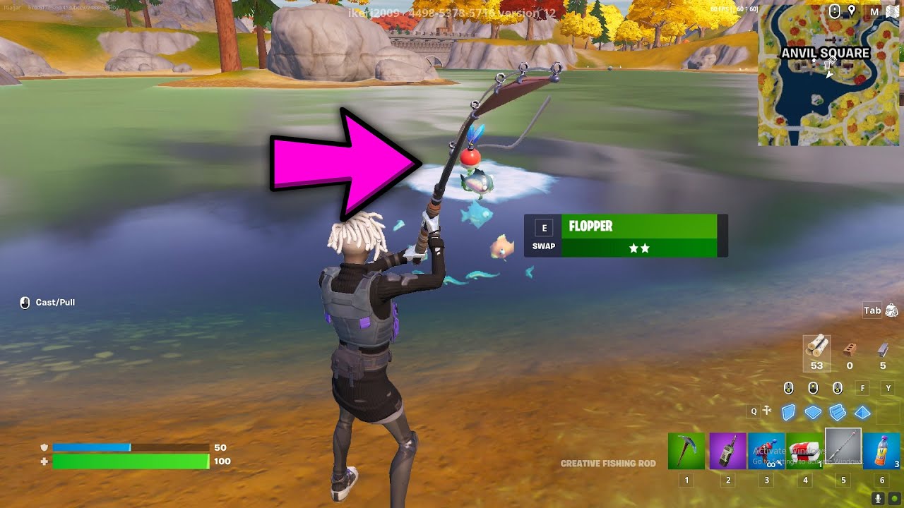 Stage 1 of 5 Catch Fish Fortnite Discover The Season Quests YouTube