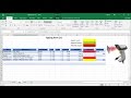 How to manage expired items in Excel