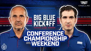 Conference Championship Weekend \& Shrine Bowl Recap | Big Blue Kickoff | New York Giants