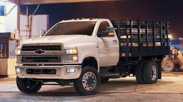 2019 Chevy Silverado medium duty commercial trucks revealed