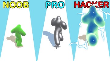 NOOB vs PRO vs HACKER - Blob Runner 3D